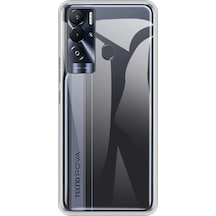 Newface Tecno Pova Neo Kılıf Lüx Şeffaf Silikon Şeffaf