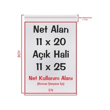Şeffaf Bantlı Yapışkanlı Opp Jelatin Poşet 250 Adet 11 x 20 + 5 CM