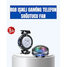 Northcity Gaming Telefon Soğutucu Rgb Fan Sessiz Çalışma Tüm Modeller Uyumlu