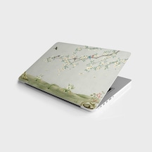 Laptop Sticker Bilgisayar Notebook Pc Kaplama Etiketi 3d Ağaç Kuşlar 1
