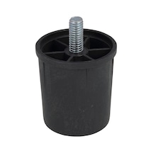 Yatak Baza Ayağı 6cm Plastik M8 (İnce) Diş