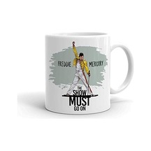 Freddie Mercury Seramik Kupa Bardak Açık Altın
