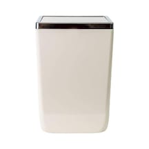 Primanova Toskana Kapaklı Kova, Plastik/çelik, Bej, 6l Lt, 175 X 175 X 260 Mm Genel