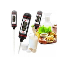 Dijital Gıda Termometresi Sıvı Gıda Et Su Süt Mama Sıcaklık Ölçer - Özel Kutulu