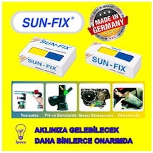 Sun Fıx Macun Kaynak, Unıversal Verwendbar, 100gr