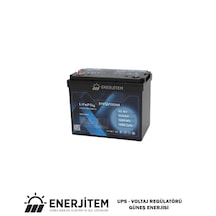Enerjitem 12.8v 100ah Lifepo4 Batarya, 1280 Wh, Abs