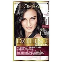 Loreal Excellence 2 Siyah Saç Boyası