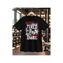Segungear Dontstop Erkek Regular Fit Baskılı Spor Tişört Siyah - 933732752 Siyah