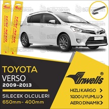 Toyota Uyumlu Verso Muz Silecek Takımı 2009-2013 İnwells
