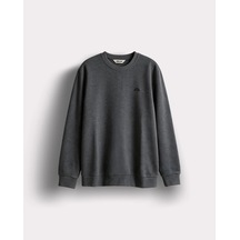 Ellesse 6wm3001-dgm Erkek Sweat Koyu Gri Melanj