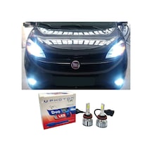 Fiat Doblo D4 Led Xenon Kısa Far Ampulü H7 Duo Yeni Seri Beyaz 2015-2023