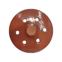 Çömlekçilik Küçük Boy Sırlı 18 Cm Toprak Dolmalık Sarma Taşı Toprak Kahverengi Diğer