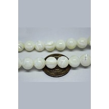 Sedef Taşı 10Mm/3 Adet (Beyaz)