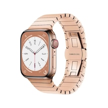 Newface Apple Watch 38mm Kr413 Fine Steel Kordon - Rose