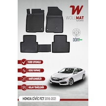 Honda Civic Fc5 Paspas 2016 2021 Arası 3d Havuzlu Paspas Seti