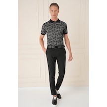 Efor Slim Fit Yan Cep Esnek Pamuk Casual Siyah Pantolon P 1147 Siyah
