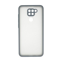 Xiaomi Redmi Note 9 Kılıf Montreal Silikon Kapak - Gri 0.2M-Çok Renkli