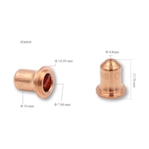 Trafimet S 65 0,8mm Plazma Kesim Memesi Pd0098-08