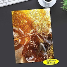 Motorsiklet Tutkunu 240 Parça Puzzle Yapboz-101163437