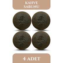 Sabunal Kahveli Sabun 4 Adet - Bitkisel Cilt Bakımı