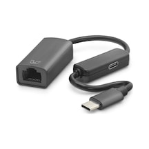 Type C Usb 2.0 Ethernet Adaptör 10/100 Mbps Pd Güç Destekli Siyah L118 Pop