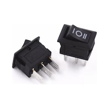 100 ADET IC-125B-5 MİNİ (S) IŞIKSIZ ANAHTAR ON-OFF-ON 3P 3 KADEME