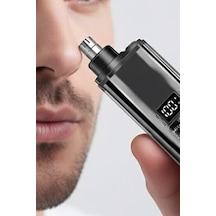 Thentech Cep Boy Yeni Nesil Şarjlı Burun Kılı Alma Makinesi Led Göstergeli Kulak Tüy Temizleyici Siyah Thentech Cep Boy Yeni Nesil Şarjlı Burun Kılı Alma Makinesi Led Göstergeli Kulak Tüy Temizleyici Siyah