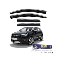 Opel Crossland X Kromlu Cam Rüzgarlığı Niken 2018 Sonrası