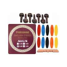 Alux 0.20 Çelik Pelesenk Burgu Tezene Eşik 4'Lü Set