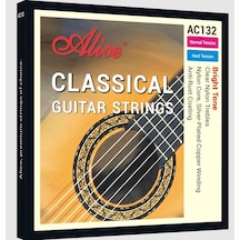 Alice Ac132-n Klasik Gitar Teli Normal Yüksek Kaliteli Polimer Yapı Kararlı Entonasyon Ve Kristal Berraklığında Tiz Sesler