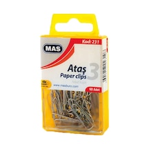 Mas Ataş Kristal Kutu Metal No:3 60 Lı 231