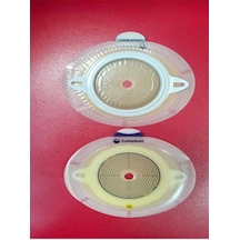 Taban Plakası Ostomi Adaptörü Şeffaf 70 Mm 60 Mm Kesilebilir 10045 1 Kutu 5 Adet