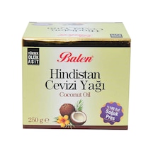 Hindistan Cevizi Yağı Soğuk Pres 250 Gr Cam Şişe