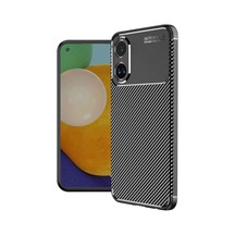Oppo A60 Uyumlu Kılıf Auto Focus Karbon Kapak - Siyah