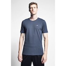 Lescon Antrasit Erkek Kısa Kollu T-Shirt 23S-1294-23B