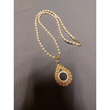 İNCİLİ KOLYE 55CM Gümüş