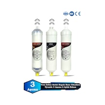 Sumarkt Yeni Seri İnline Kapalı Kasa Su Arıtma Cihazı Uyumlu 3 Aşama 6 Aylık Filtre Bakım Seti