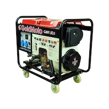 Goldmoto Gm9.5Dj Dizel Jeneratör 8.1 Kva Monofaze Marşlı