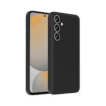 Zore Galaxy Uyumlu A55 Kılıf Kamera Korumalı Kartlık Hazneli Nvth Vitra Kapak - Siyah