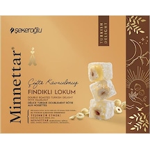 Şekeroğlu Minnettar Fındıklı Çifte Kavrulmuş Lokum 300 G