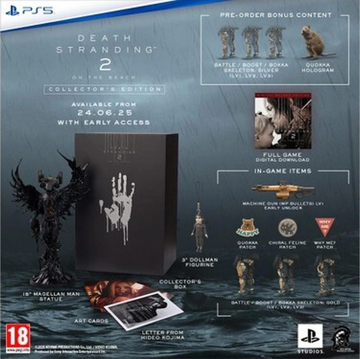 Ps5 Death Stranding 2 On The Beach Collectors Edition