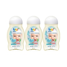 Uni Baby Bebek Saç ve Vücut Şampuanı 200 Ml Klasik 3'lü Set