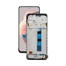 Xiaomi Redmi Note 12 4G İle Uyumlu Oled Ekran Dokunmatik Çıtalı Siyah