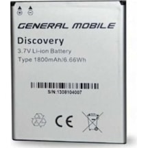 General Mobile Discovery E3 Batarya Pil 1800 Mah