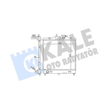 Kale 370100 Radyatör Kıa Pıcanto Al/pl/brz 395x355x16 2531007011- 2531007000- 2531007010