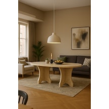 Kelebek Model 180x90x75 Kalın Kenar 36mm Mutfak Masası Mutfak Masası Çok Amaçlı Masa Sadece Masa Traverten