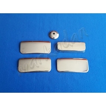 Ford Transit Krom Kapı Kolu 2003-2013 4 Kapı 5 Parça Paslanmaz  Çe