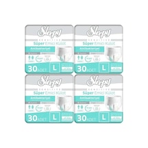 Sleepy Sensitive Emici Külot Large 120 Adet 4x30 Paket L