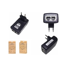 Retro 24V 1A 24W Gigabit Poe Adaptör + Injector