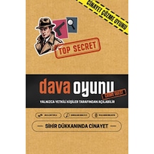 Dava Oyunu - Sihir Dükkanında Cinayet